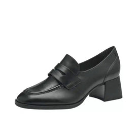 Tamaris sko med hæl Tamaris - Damesko, sort skind - 1-24435-41