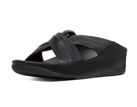 FitFlop sandaler FitFlop - Twiss slide slip-in sandal sort - V15-001-050