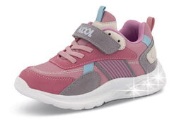 KOOL sneakers KOOL- Børnesneakers med lys, rosa  K201125