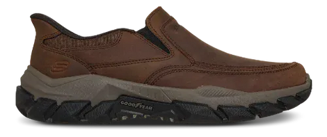 Skechers - Slip-ins relaxed fit Santoro Archaic herresko, brun - 205680
