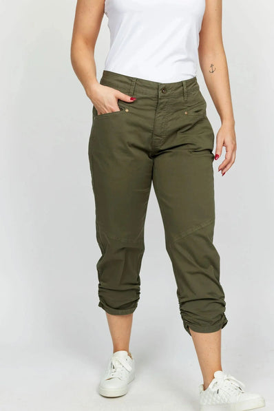 2B bukser_leggiens_shorts 2B - Tess bukser, khaki