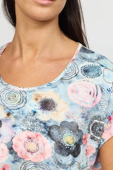 2B t-shirts_toppe 2B - Otea t-shirt, blue