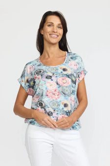 2B t-shirts_toppe 2B - Otea t-shirt, blue