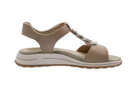 Ara sandaler lav hæl Ara - Damesandal, sand - 1234826