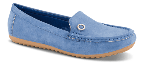 B&CO Dame loafers, blå - W1114D-101