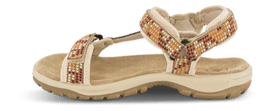 B&Co sandaler lav hæl B&CO - Damesandal, beige - 4223101580