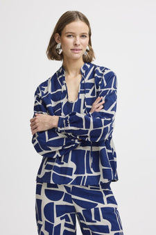 B-Young bluser_skjorter B-Young - Hamma bluse, multi color - 20816187