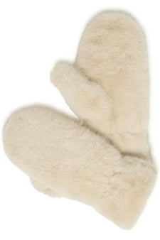 B-Young handsker_huer ONESIZE B-Young - Wolfie luffer, beige - 20817272