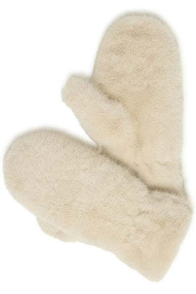 B-Young handsker_huer ONESIZE B-Young - Wolfie luffer, beige - 20817272