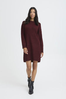 B-Young kjoler_nederdele B-Young - Nema strikjole, bordeaux - 20813901