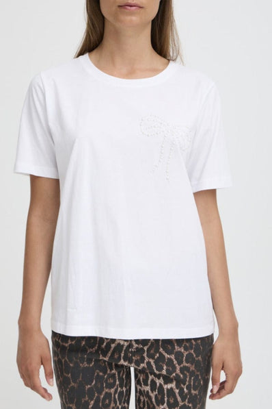 B-Young t-shirts_toppe B-Young - Selene t-shirt, hvid - 20816830-110601