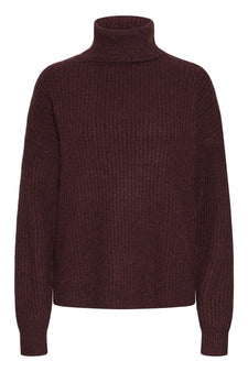 B-Young trøje_strik_cardigan B-Young - Nema strik, bordeaux - 20818240