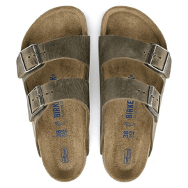 Birkenstock smutters Birkenstock - Arizona med blød fodseng, regular fit - faded khaki - 1019313