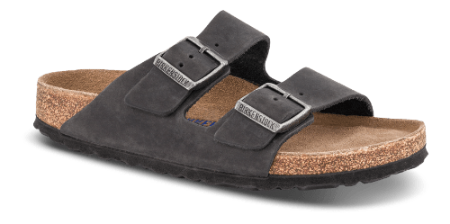 Birkenstock smutters Birkenstock - Arizona med blød fodseng. regular fit, sort - 752481