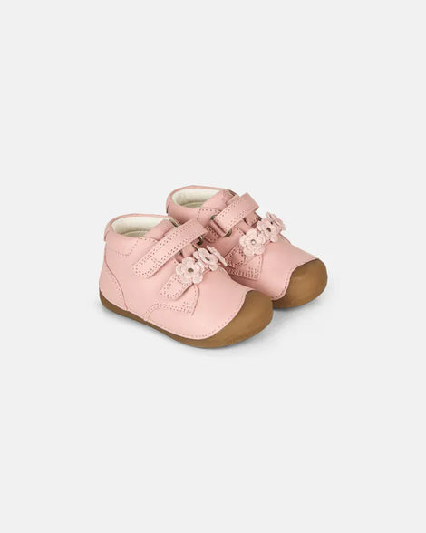 Bundgaard prewalker Bundgaard - Petit velcro flower, vintage rose - BG101230_3130