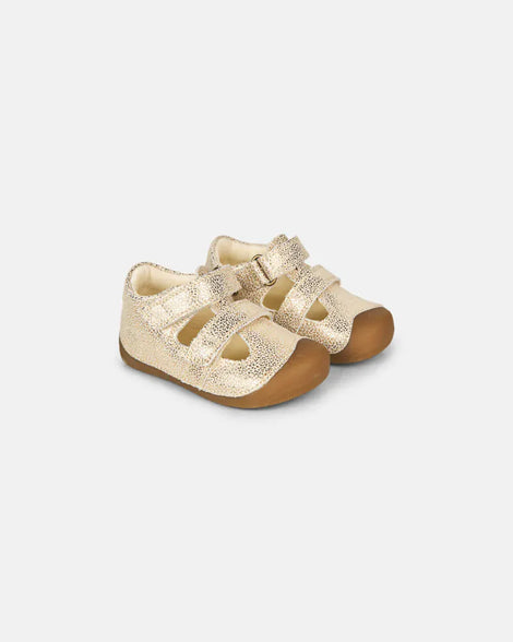 Bundgaard sandaler Bundgaard - Petit summer børnesandal, ivory gold - BG202257_1204