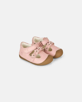 Bundgaard sandaler Bundgaard - Petit summer flower børnesandal, vintage rose - BG202255_3130