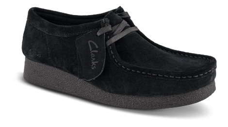 Clarks flade sko Clarks - Wallabee damesko, sort - CL26174746