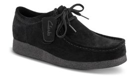 Clarks kraftig sko Clarks - Wallabee EVO, sort - CL26172820