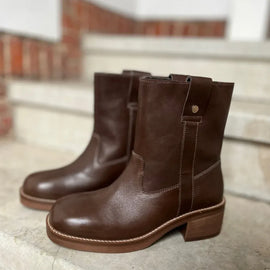 Copenhagen Shoes korte støvler Copenhagen Shoes - Say more damestøvle, brown - cs8646
