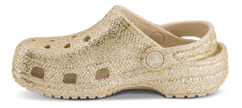 Crocs træsko Crocs - Classic chunky glitter, gold - 211939