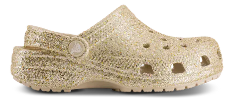 Crocs træsko Crocs - Classic chunky glitter, gold - 211939