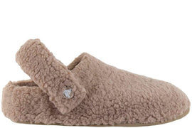 Crocs træsko Crocs - Classic Cozzzy slipper, brun plys - 209386