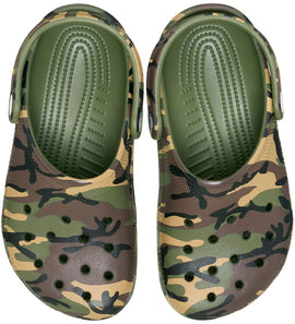 Crocs træsko Crocs - Kids classic, militær - 211879