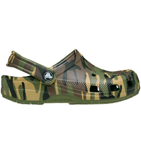 Crocs træsko Crocs - Kids classic, militær - 211879