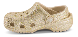 Crocs træsko Crocs - Toddler classic chunky glitter, gold - 211940