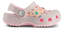 Crocs træsko Crocs - Toddler classic Princess, rosa glimmer - 212516
