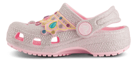 Crocs træsko Crocs - Toddler classic Princess, rosa glimmer - 212516
