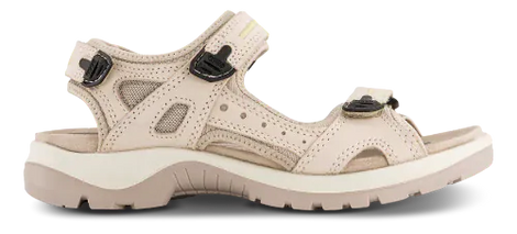 ECCO sandaler lav hæl ECCO - Offroad damesandal, beige - 069563