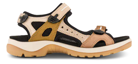 ECCO sandaler lav hæl ECCO - Offroad damesandal, brun - 069563