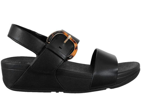 FitFlop sandaler lav hæl FitFlop - Lulu damesandal, sort