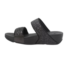 FitFlop slip-in FitFlop - Lulu slip-in damesandal, sort glitter - ET3