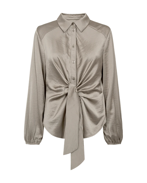 Free bluser_skjorter Freequent - Dove bluse, desert taupe - 206779