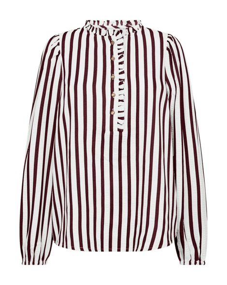 Free bluser_skjorter Freequent - Noto bluse, bordeuax - 204913