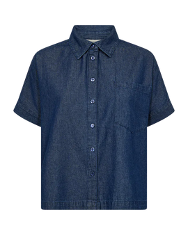 Free bluser_skjorter Freequent - Ronda denimskjorte, blå - 208140