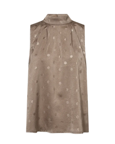 Free bluser_skjorter Freequent - Sasha top, desert taupe - 212148