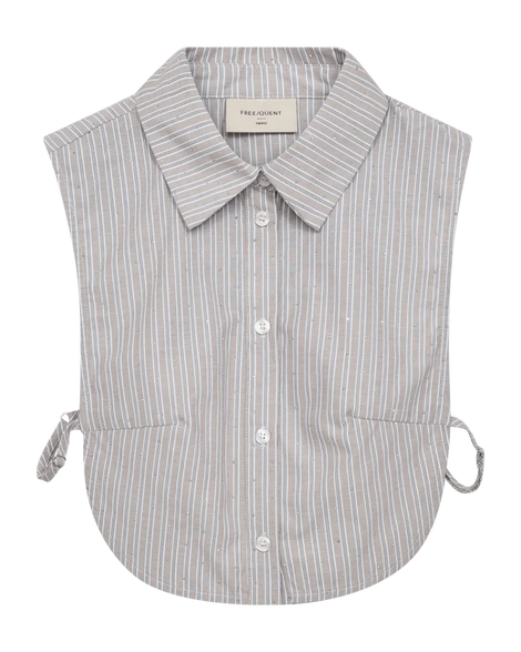 Free bluser_skjorter ONE-SIZE Freequent - Resa krave, desert taupe - 206948
