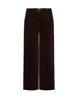 Free bukser_leggiens_shorts Freequent - Cordy bukser, brun - 206987