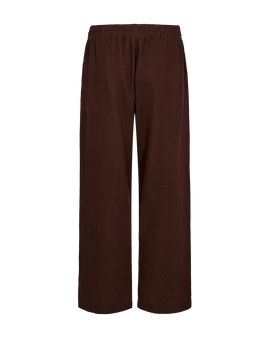 Free bukser_leggiens_shorts Freequent - Lava hørbukser ankel, brun - 124620