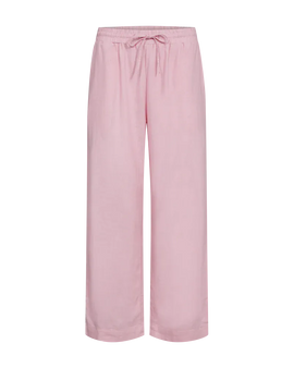 Free bukser_leggiens_shorts Freequent - Lava hørbukser ankel, rosa - 124620