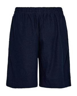 Free bukser_leggiens_shorts Freequent - Lava hørshorts, blå - 204168