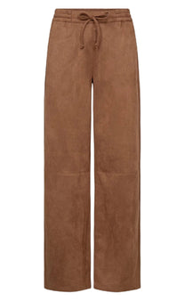 Free bukser_leggiens_shorts Freequent - Noville bukser, brun - 207667