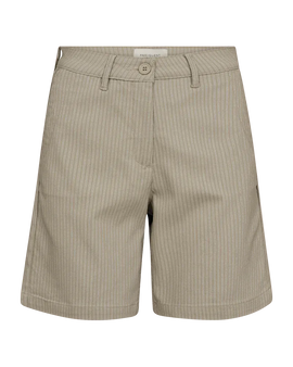 Free bukser_leggiens_shorts Freequent - Rex shorts, brun/hvid - 207754