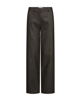 Free bukser_leggiens_shorts Freequent - Rexy bukser, sort/guld - 212059