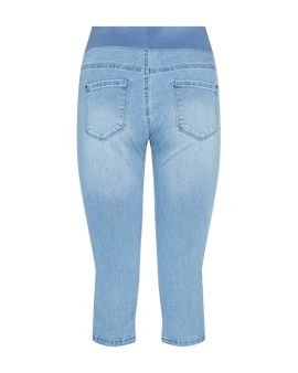 Free bukser_leggiens_shorts Freequent - Shantal capri denim buks - 118454