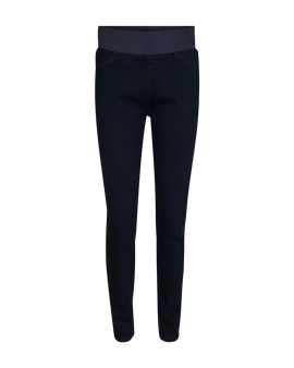 Free bukser_leggiens_shorts Freequent - Shantal denimbukser, blå - 112992